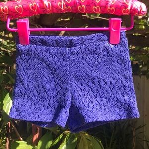 Girls Blue Shorts